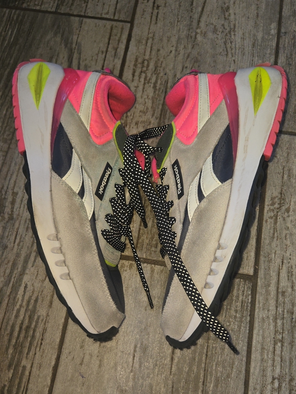 Reebok Women's Classic Running Sneaker - Pink/Gray